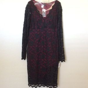 Karen Kane Black Lace Dress NWT Size XL, but it’s size L